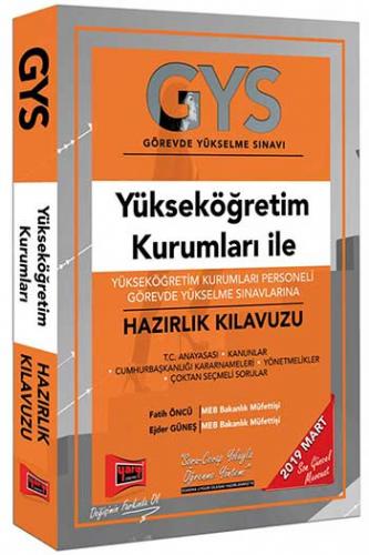 Yargı GYS Yükseköğretim Kurumları Personeli Görevde Yükselme Sınavlarına Hazırlık Kılavuzu