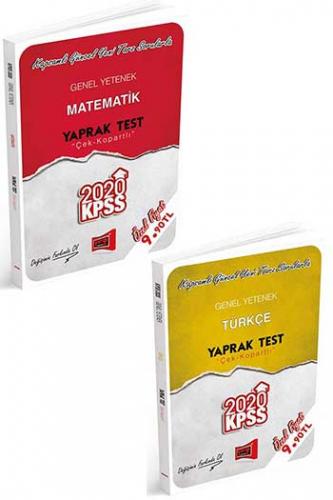 Yargı Yayınları 2020 KPSS Genel Yetenek Çek Kopartlı Yaprak Test Seti