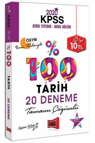 Yargı Yayınları 2020 KPSS Tarih Tamamı Çözümlü 20 Deneme