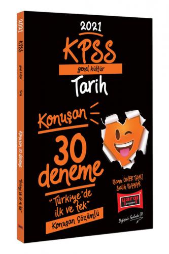 Yargı Yayınları 2021 KPSS Genel Kültür Tarih Konuşan 30 Deneme