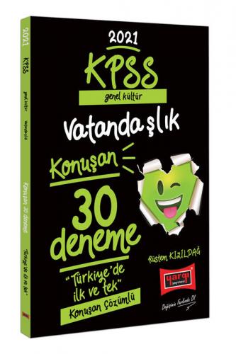 Yargı Yayınları 2021 KPSS Vatandaşlık Konuşan 30 Deneme
