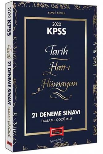 Yargı Yayınları 2020 KPSS Hatt-ı Hümayun Tarih Tamamı Çözümlü 21 Deneme Sınavı