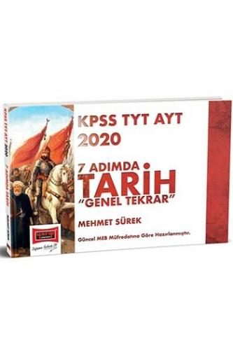 Yargı Yayınları 2020 KPSS TYT AYT 7 Adımda Tarih Genel Tekrar