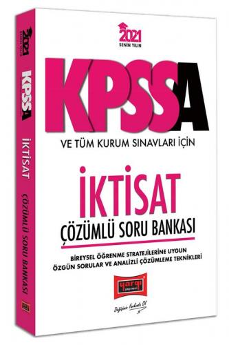 Yargı Yayınları 2021 KPSS A Grubu ve Tüm Kurum Sınavları İçin İktisat Çözümlü Soru Bankası