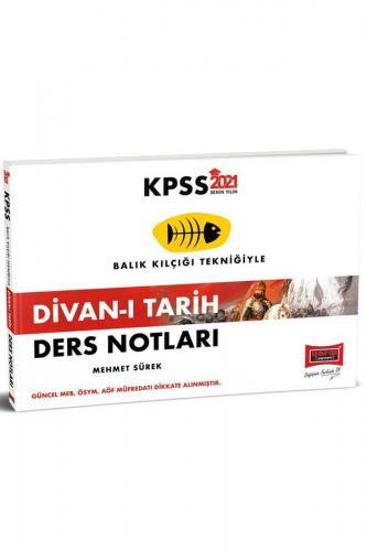 Yargı Yayınları 2021 KPSS Divan-ı Tarih Ders Notları
