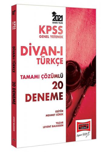 Yargı Yayınları 2021 KPSS Genel Yetenek Divanı Türkçe Tamamı Çözümlü 20 Deneme