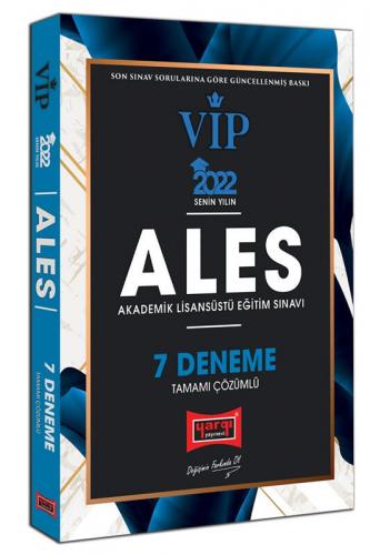 Yargı Yayınları 2022 ALES VIP Tamamı Çözümlü 7 Deneme