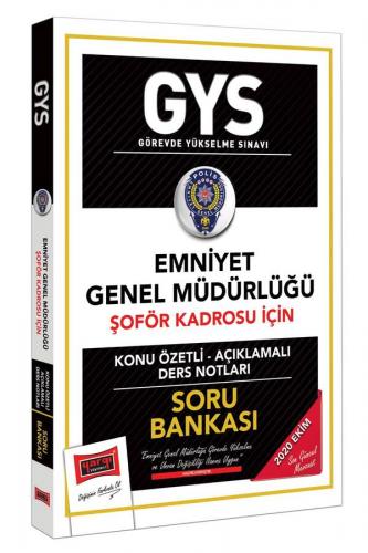 ​​Yargı Yayınları GYS Emniyet Genel Müdürlüğü Şoför Kadrosu İçin Konu 