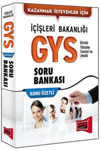Yargı Yayınları GYS İçişleri Bakanlığı Konu Özetli Soru Bankası