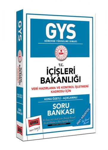 Yargı Yayınları GYS İçişleri Bakanlığı Veri Hazırlama ve Kontrol İşlet
