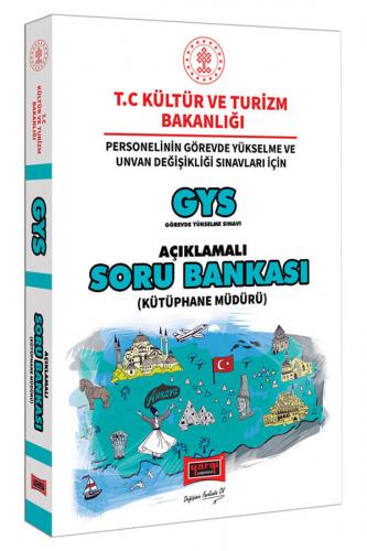 Yargı Yayınları GYS T.C. Kültür ve Turizm Bakanlığı Kütüphane Müdürü İçin Açıklamalı Soru Bankası
