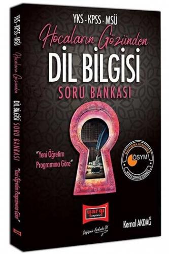Yargı Yayınları YKS KPSS MSÜ Hocaların Gözünden Dil Bilgisi Soru Bankası