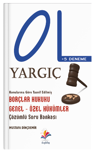 Dizgi Kitap 2021 İdari Hakimlik YARGIÇ Borçlar Hukuku Genel Özel Hükümler Soru Bankası Çözümlü