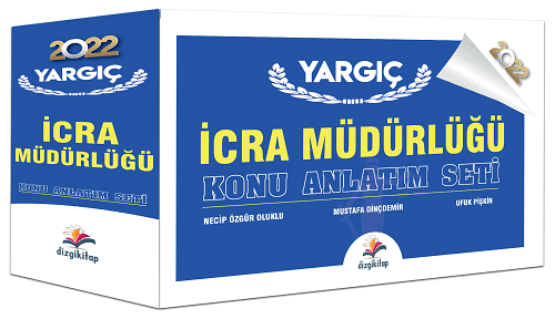 Dizgi Kitap 2022 YARGIÇ İcra Müdürlüğü Ders Notları Seti