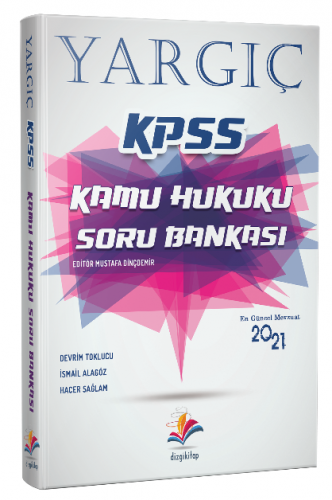 Dizgi Kitap 2021 KPSS A Grubu YARGIÇ Kamu Hukuku Soru Bankası