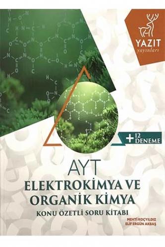 Yazıt Yayınları AYT Elektrokimya ve Organik Kimya Konu Özetli Soru Kit