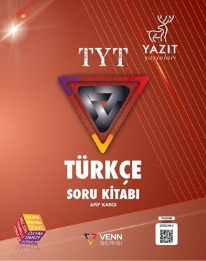 Yazıt Yayınları TYT Türkçe Venn Serisi Soru Kitabı Komisyon