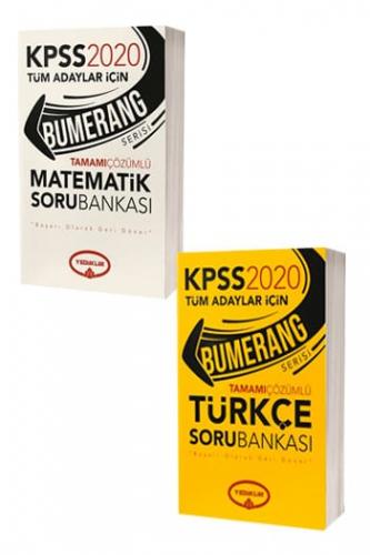 Yediiklim Yayınları 2020 KPSS Bumerang Genel Yetenek Tamamı Çözümlü Soru Bankası Seti