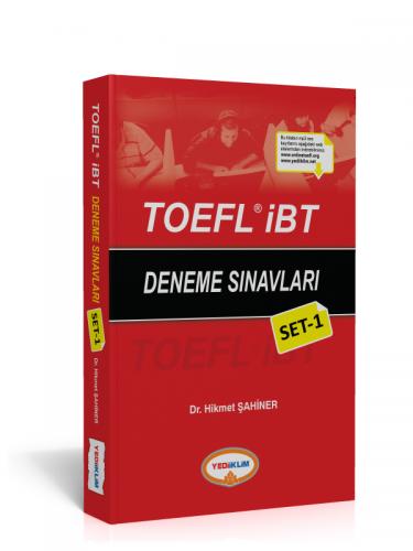 Yediiklim TOEFL IBT Deneme Sınavları Set 1