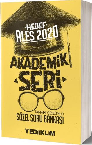 Yediiklim Yayınları 2020 ALES Sözel Tamamı Çözümlü Soru Bankası Akademik Seri