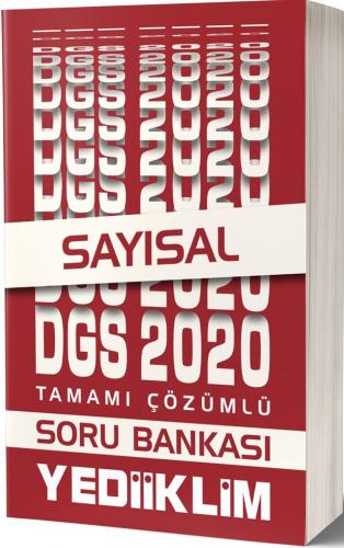 Yediiklim Yayınları 2020 DGS Sayısal Tamamı Çözümlü Soru Bankası