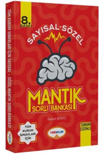 Yediiklim Yayınları 2020 Tüm Kurum Sınavları İçin Sayısal Sözel Mantık Tamamı Çözümlü Soru Bankası