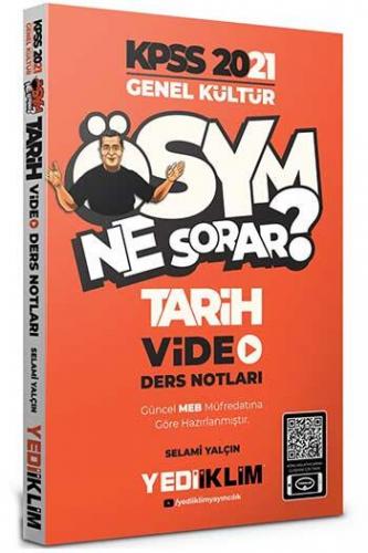 Yediiklim Yayınları 2021 KPSS ÖSYM Ne Sorar Tarih Video Ders Notları