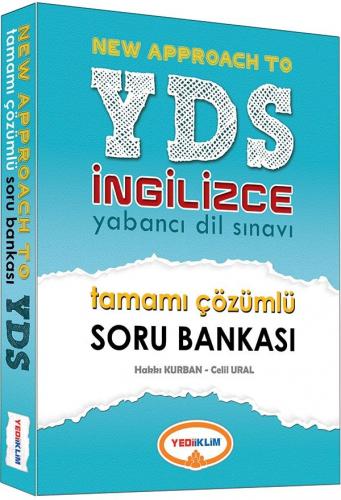 Yediiklim YDS İngilizce Tamamı Çözümlü Soru Bankası