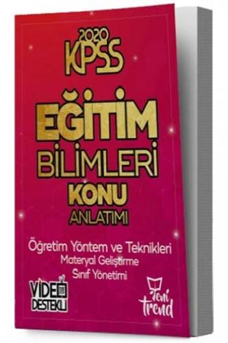 Yeni Trend Yayınları 2020 KPSS Eğitim Bilimleri Öğretim Yöntem ve Teknikleri Konu Anlatımlı