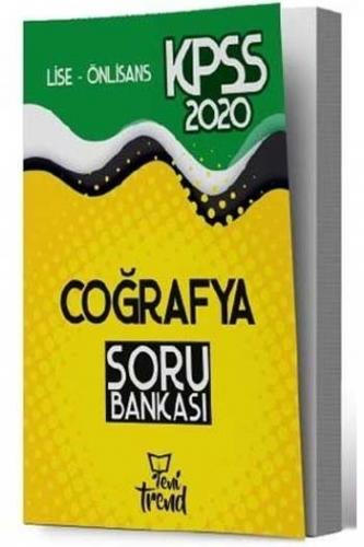 Yeni Trend Yayınları 2020 KPSS Lise Ön Lisans Coğrafya Soru Bankası