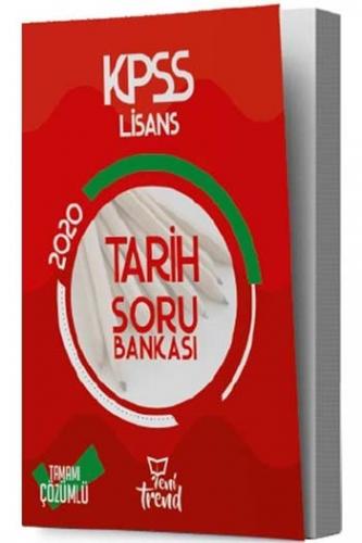 Yeni Trend Yayınları 2020 KPSS Tarih Tamamı Çözümlü Soru Bankası