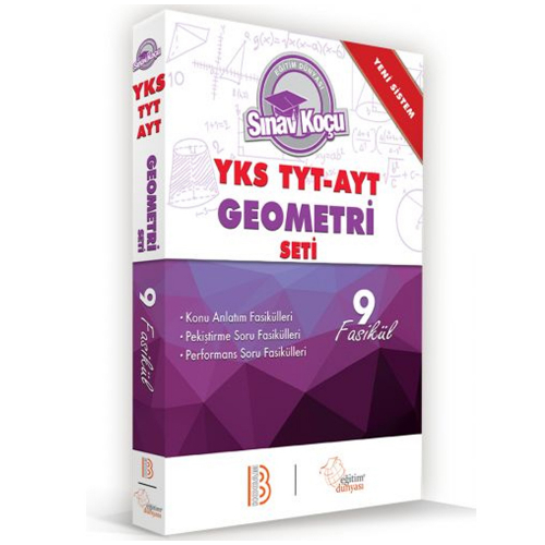 YKS Benim Hocam TYT AYT Geometri Sınav Koçu Konu Anlatımlı 9 Fasikül Seti