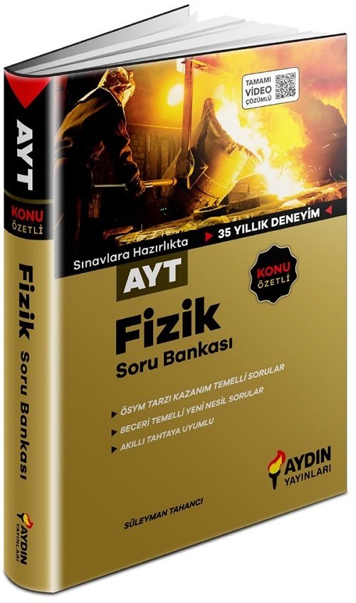 Aydin Yayinlari Ayt Fizik Konu Ozetli Soru Bankasi Suleyman Tahanci