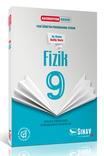 Sinav 9 Sinif Fizik Akordiyon Kitap 30 Indirimli