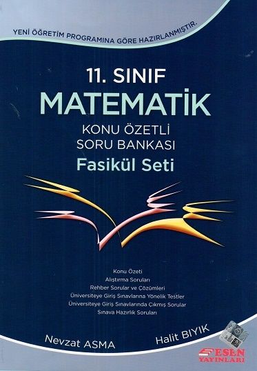 Esen 11 Sinif Ileri Duzey Matematik Konu Ozetli Soru Bankasi Fasikul S