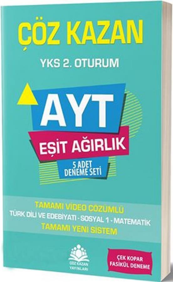 Coz Kazan Yayinlari Ayt Esit Agirlik 5 Adet Deneme Seti 30 Indirimli