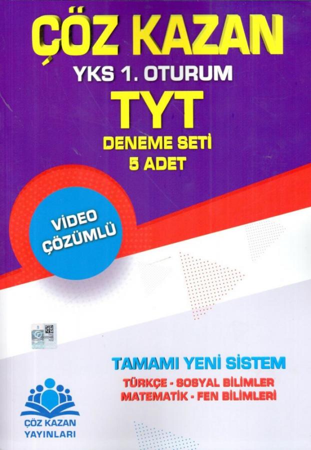 Coz Kazan Yayinlari Tyt 5 Video Cozumlu Deneme Seti Komisyon