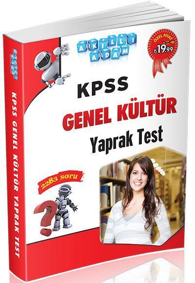 Akilli Adam Kpss Genel Kultur Yaprak Test