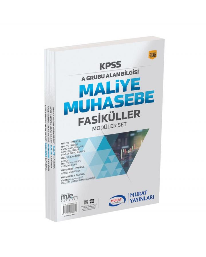 Murat Egitim Kpss A Grubu Maliye Muhasebe Fasikuller Moduler Set 1388