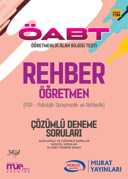 Murat Egitim Kpss Oabt Rehber Ogretmen Cozumlu Deneme Sorulari 1194 4