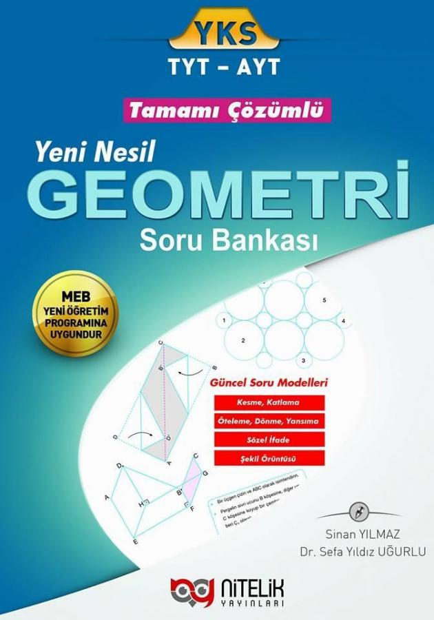 Nitelik Yayınları TYT AYT Yeni Nesil Geometri Soru Bankası ile ilgili görsel sonucu