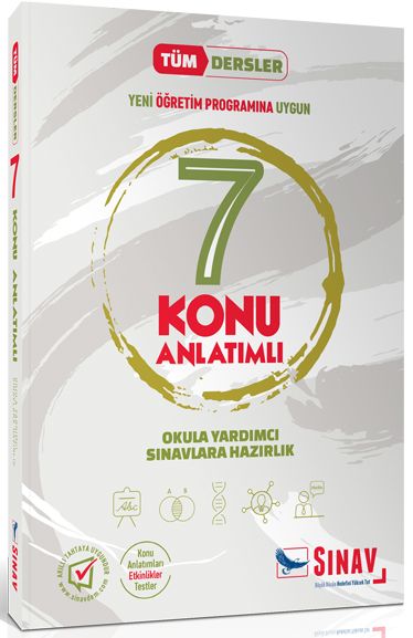 Sinav 7 Sinif Tum Dersler Konu Anlatimli 30 Indirimli