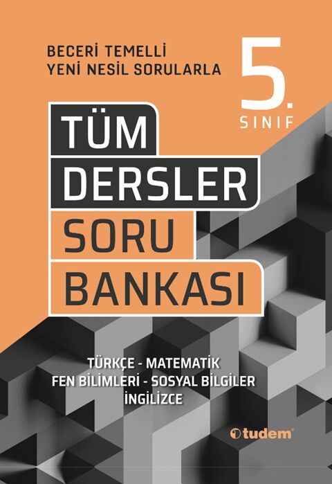 Tudem Yayinlari 5 Sinif Tum Dersler Beceri Temelli Soru Bankasi Komis