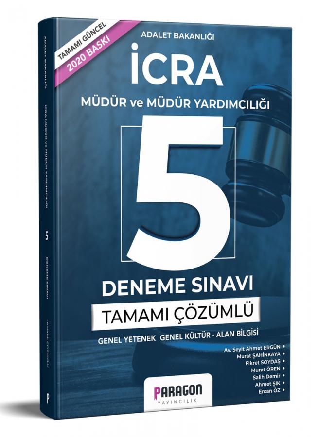 Paragon Yayincilik 2020 Icra Mudur Ve Mudur Yardimciligi Tamami Cozuml