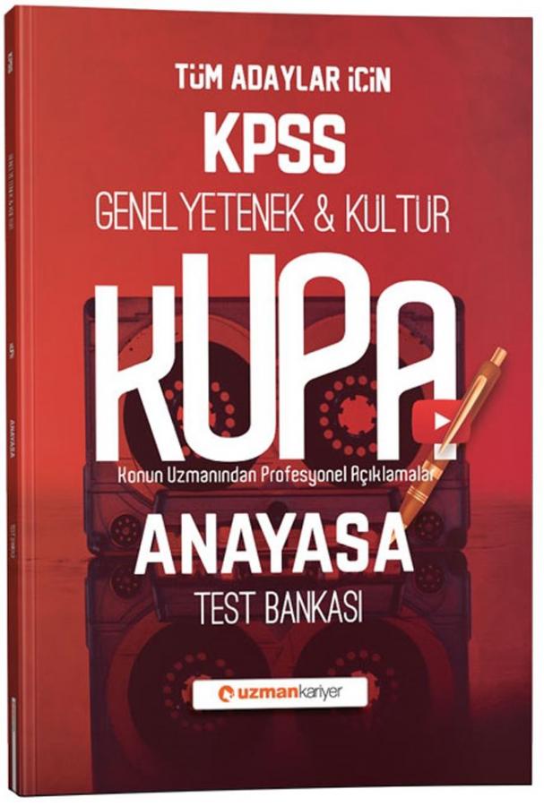 Uzman Kariyer Yayinlari 2020 Kpss Anayasa Kupa Konu Konu Test Bankasi
