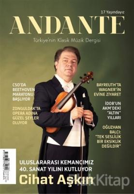 Andante Müzik Dergisi Yıl: 17 Sayı: 159 Ocak 2020