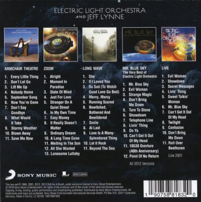 Original Album Classics Electric Light Orchestra and Jeff Lynne ‎(5 CD