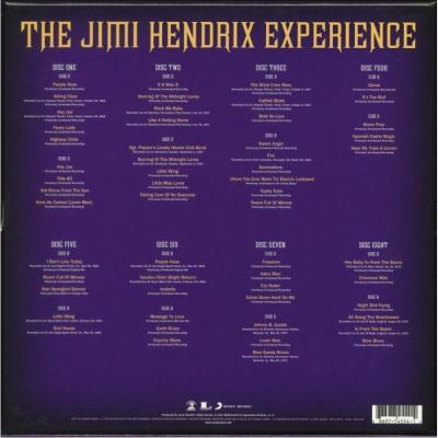The Jimi Hendrix Experience (Box Set 8 Plak) Jimi Hendrix