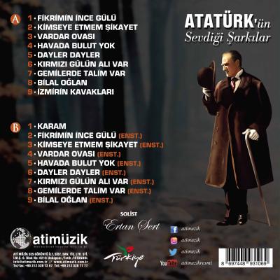 Atatürk'ün Sevdiği Şarkılar (Plak) %15 indirimli Çeşitli Sanatçılar