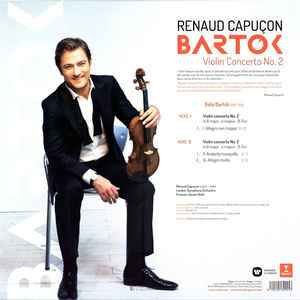 Bartok Violin Concerto No. 2 (Plak) Renaud Capuçon